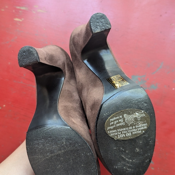 🤍 1940s cut out repro heels - Picture 6 of 8